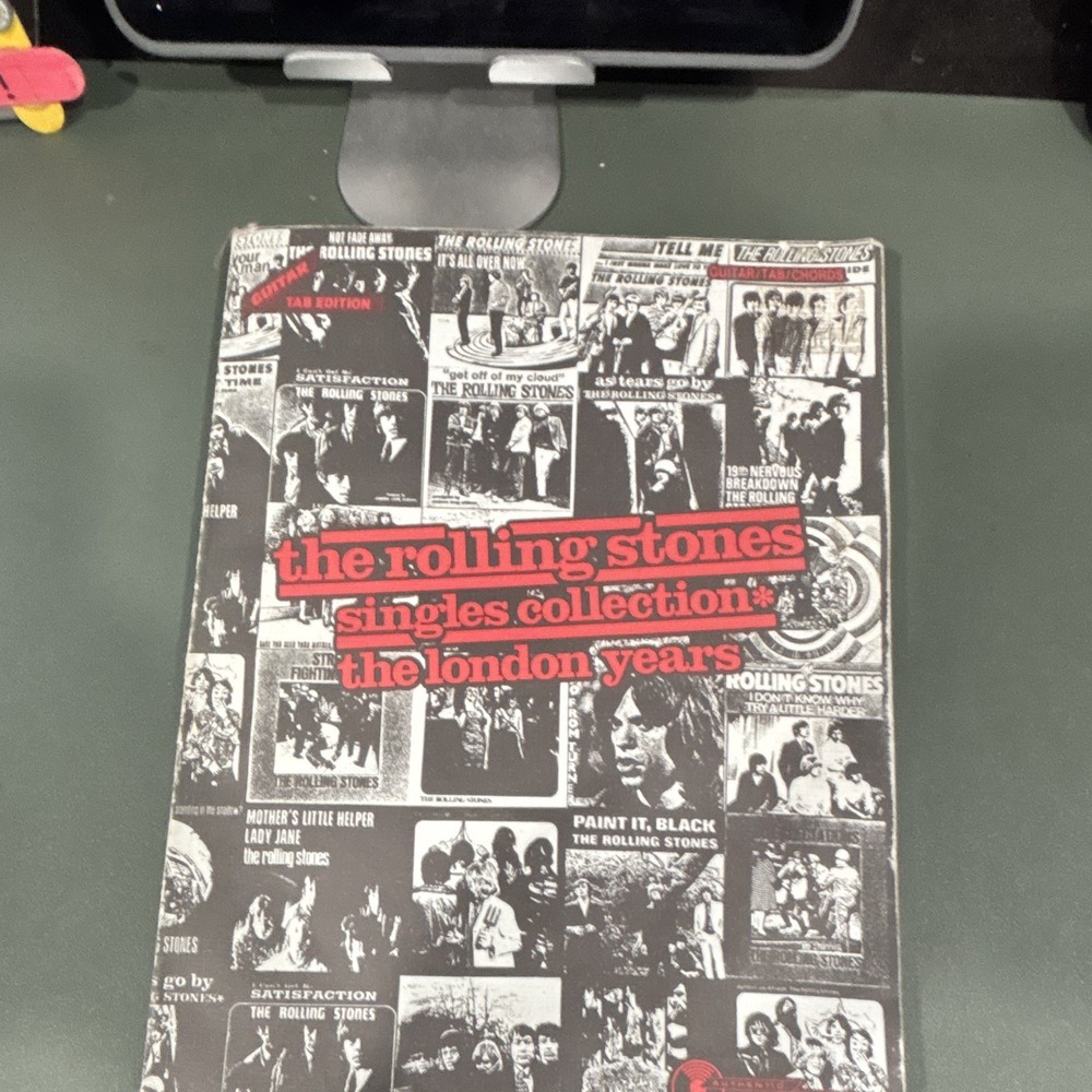 The Rolling Stones Singles Collection The London Years Guitar Tab Songbook VTG